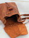 Шкіряний коричневий рюкзак "Прага" | 6797039 | фото 5