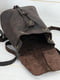 Шкіряний коричневий рюкзак "Прага" | 6797040 | фото 6