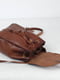 Кожаный коричневый рюкзак “Киев” | 6797058 | фото 3