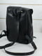 Шкіряний чорний рюкзак “Київ” | 6797059 | фото 5