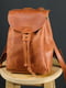 Кожаный коричневый рюкзак “Токио” | 6797065 | фото 2