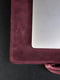 Шкіряний чохол для MacBook бордового кольору | 6797075 | фото 6