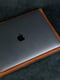 Шкіряний чохол для MacBook коньячного кольору | 6797081 | фото 6
