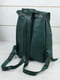 Кожаный зеленый рюкзак “Прага” | 6797096 | фото 5