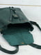 Кожаный зеленый рюкзак “Прага” | 6797096 | фото 6