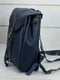 Рюкзак з натуральної шкіри "Київ" синій | 6797104 | фото 4