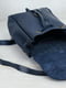 Рюкзак з натуральної шкіри "Київ" синій | 6797104 | фото 6