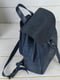 Рюкзак з натуральної шкіри "Токіо" синій | 6797110 | фото 3