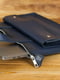 Шкіряний чохол для MacBook синього кольору | 6797167 | фото 2