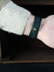 Шкіряний зелений браслет на руку | 6797191 | фото 2