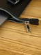 Шкіряний чорний чохол для MacBook | 6797222 | фото 5