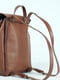 Рюкзак з натуральної шкіри "Токіо" коричневий | 6797253 | фото 5