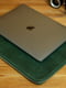 Чохол зелений для MacBook на блискавці з повстю | 6797269 | фото 5