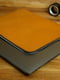 Шкіряний чохол янтарного кольору для MacBook | 6797282 | фото 4