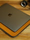 Шкіряний чохол янтарного кольору для MacBook | 6797282 | фото 5