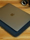 Шкіряний синій чохол для MacBook | 6797283 | фото 5