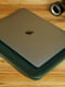 Шкіряний зелений чохол для MacBook | 6797285 | фото 5