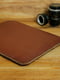 Кожаный коричневый чехол для MacBook | 6797286 | фото 2