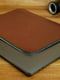 Шкіряний коричневий чохол для MacBook | 6797286 | фото 4