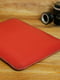 Шкіряний червоний чохол для MacBook | 6797288 | фото 2