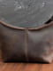 Сумка через плече з натуральної шкіри "Лілу" шоколадного кольору | 6797305 | фото 2