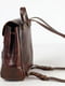 Рюкзак з натуральної шкіри "Токіо" коричневий | 6797395 | фото 4