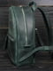 Рюкзак з натуральної шкіри "Лімбо" зелений | 6797407 | фото 4
