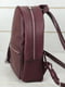 Рюкзак з натуральної шкіри "Лімбо" кольору бордо | 6797410 | фото 4