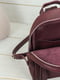 Рюкзак з натуральної шкіри "Лімбо" кольору бордо | 6797410 | фото 6