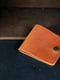 Шкіряний гаманець-портмоне коньячного відтінку | 6797425 | фото 2