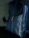 Рюкзак з натуральної шкіри "Монако" синій | 6797445 | фото 2