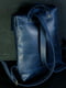 Рюкзак з натуральної шкіри "Монако" синій | 6797445 | фото 4