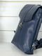 Рюкзак з натуральної шкіри "Монако" синій | 6797450 | фото 3