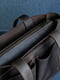 Коричневая сумка шопер из натуральной кожи с двумя карманами | 6797467 | фото 5