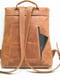 Рюкзак з натуральної шкіри "Кантрі" кон’ячного кольору | 6797487 | фото 2