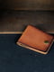Шкіряний коричневий гаманець-портмоне | 6797491 | фото 2