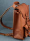Рюкзак з натуральної шкіри "Флоренція" коричневий | 6797498 | фото 2
