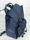 Рюкзак з натуральної шкіри "Флоренція" синій | 6797501 | фото 3