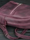 Рюкзак з натуральної шкіри "Лімбо" кольору бордо | 6797514 | фото 3