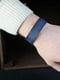 Шкіряний синій браслет на руку | 6797519 | фото 2
