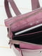 Рюкзак з натуральної шкіри "Палермо" кольору бордо | 6797543 | фото 4