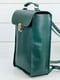 Рюкзак з натуральної шкіри "Палермо" зелений | 6797544 | фото 3