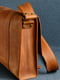 Сумка-портфель из натуральной кожи коньячного цвета | 6797553 | фото 3