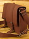 Сумка-портфель из натуральной кожи коричневая | 6797556 | фото 4