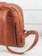 Рюкзак з натуральної шкіри "Лімбо" кон’ячного кольору | 6797566 | фото 3