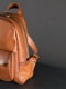 Рюкзак з натуральної шкіри "Стамбул" коричневий | 6797567 | фото 2