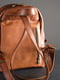 Рюкзак з натуральної шкіри "Стамбул" коричневий | 6797567 | фото 3