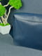 Сумка-портфель із натуральної шкіри синя | 6797572 | фото 4
