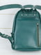 Рюкзак з натуральної шкіри "Лімбо" зелений | 6797574 | фото 4