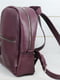 Рюкзак з натуральної шкіри "Лімбо" кольору бордо | 6797575 | фото 3